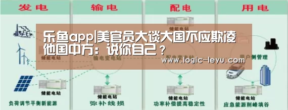 乐鱼app|美官员大谈大国不应欺凌他国中方:说你自己?(图1) 乐鱼